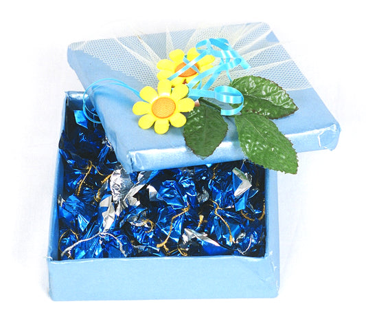 Blue Chocolate Box